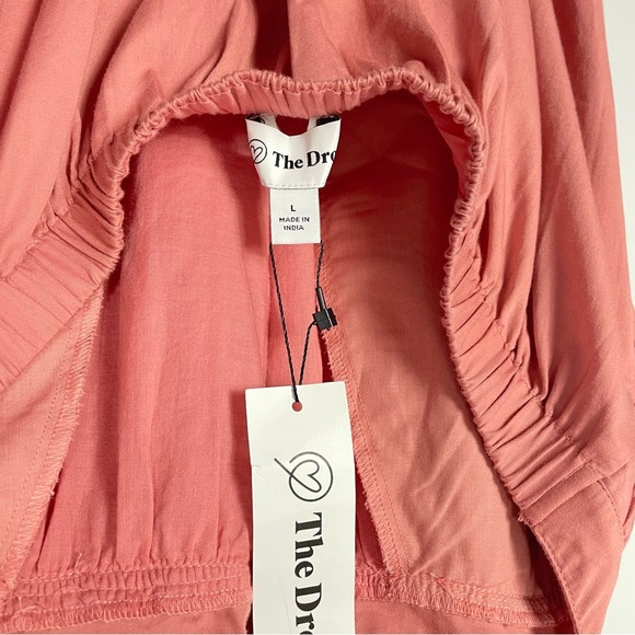 The Drop Makenna Strappy Cross Front Smocked Back Midi Dress - Picture 6 of 8